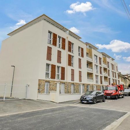 Appartement F2 De Haut Standing En Hypercentre Avec Jardin Prive A 270 M De La Gare De Mantes ! Bagian luar foto